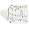 Juvale 100 Pack Christmas Paper Napkins for Holiday Party Supplies, Christmas Lights Design - 6.5 x 6.5 Inches Luncheon Napkins